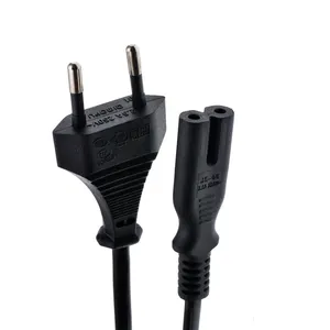 Extension Cord EU European To IEC 320 C7 AC Power Cord For Camera Charging Notebook Adapter EU Figure 8 2 Prong Extension Cable