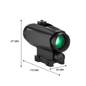 Prism Sight 3x30 Red Dot phạm vi chiến thuật quang học Hợp kim nhôm 800gs chống sốc chống nước với chiếu sáng - Product Image 5