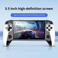 Console de jeu portable X9 avec écran large de 5,5 pouces, 8 émulateurs et un appareil portable rétro.