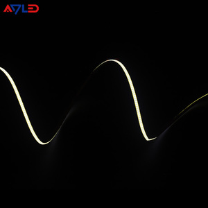 528 puces mince mince 3mm Cob Led Bande Lumineuse Flexible Bande 3000k Cob Led Bande 24v 12v 5m Aucune Chute De Tension Bande Lumineuse - Product Image 2