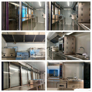 Entrepreneurial Mobile Commercial Catering <b>Cart</b> <b>for</b> <b>Coffee</b> Milk Drinks Ice Cream <b>Sales</b> Stainless Steel Construction 2-Year - Product Image 6