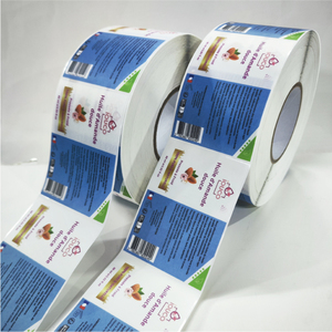 Etichette Trasparenti Premium con Stampa in Lamina d'Oro, Adesivi Impermeabili per Imballaggio con Finitura Laminata a Caldo - Product Image 2