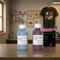 Kit Larutan Pembersih Printhead untuk Printer DTF M1630 Pro 250ml Cairan Pembersih Biru Cairan Perbaikan Merah Penghilang Nozzle Tersumbat