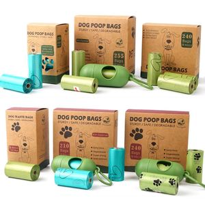 Sacs à déjections canines biodégradables, écologiques, jetables, portables, imperméables, durables, sans danger pour les systèmes septiques, luxueux et modernes - Product Image 1