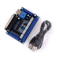 Carte de contrôle par port parallèle MACH3, carte de contrôle CNC 5 axes, câble USB, câble parallèle DB25 compatible avec TB6600 DM542 DM860H