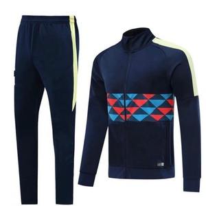 2020 OEM Của Nhà Thiết Kế Theo Dõi Áo Khoác Và Quần Đào Tạo Thể Thao Mặc Tùy Chỉnh Mens Soccer Tracksuit - Product Image 5