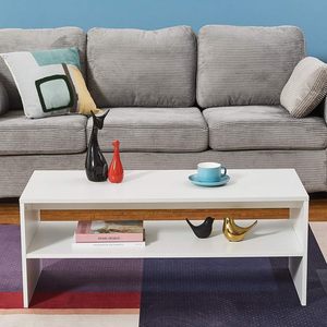 Minimalist modern living room coffee <b>table</b>, suitable for <b>small</b> apartments and bedrooms, simple floor-standing <b>table</b>, new - Product Image 3