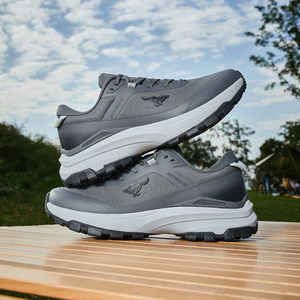 Scarpe Sportive Casual da Uomo Seven Wolves, Nere, con Lacci, Traspiranti in Mesh, Leggere, Suola Morbida, Versatili per Escursionismo - Product Image 2