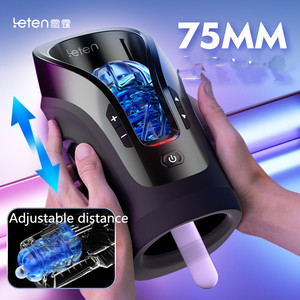 Telescopische Duwende Mannelijke <span class=keywords><strong>Masturbator</strong></span> Cup Zuiger Machine Automatische Vagina Masturbatie Seksspeeltjes Voor Mannen - Product Image 3