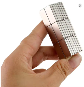 Barra de neodimio de 25 mm x 10 mm x 2 mm, imán de neodimio plateado fuerte de 25x10x2 mm, N35 <span class=keywords><strong>N42</strong></span> N52, imanes de neodimio pequeños, bloque magnético de 25*10*2 - Product Image 6