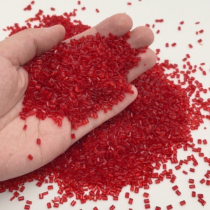 PS PC PET PMMA 3D 용 마스터 배치로 사출 성형 용 필라멘트 레드 컬러 마스터 배치 - Product Image 1