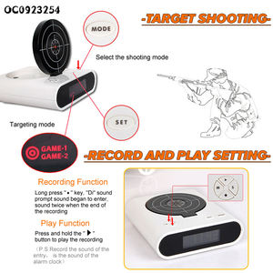 Électrique infrarouge ray cible laser pistolet tir réveil jouet ennemi enfants adultes - Product Image 6