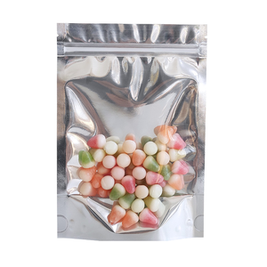 Sachet Mylar Personnalisé Refermable avec Fermeture Éclair pour Collations et Petits Goûters Entre les Repas – Emballage Alimentaire en Plastique Autoportant - Product Image 2