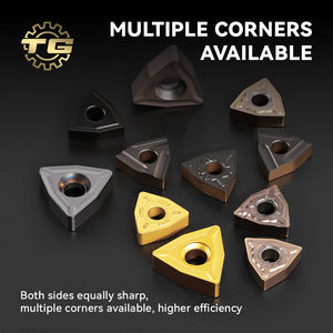 TG Carbide <strong>Inserts</strong> CNMG DNMG SNMG TNMG VNMG WNMG MGMN Carbide <strong>Inserts</strong> for Metal Lathe Cutting PVD/CVD 10pcs Minimum Turning Tool - Product Image 4