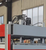 Presse à chaud hydraulique de qualité commerciale 1m*3m pour panneaux de bois, placages, films décoratifs, laminage thermique, certifiée CE