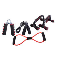 Kit de Roue Abdominale 6-en-1 en Gros, Équipement d'Entraînement à Domicile Très Vendu, Ensemble de Musculation Abdominale pour Femmes avec Barre de Poussée