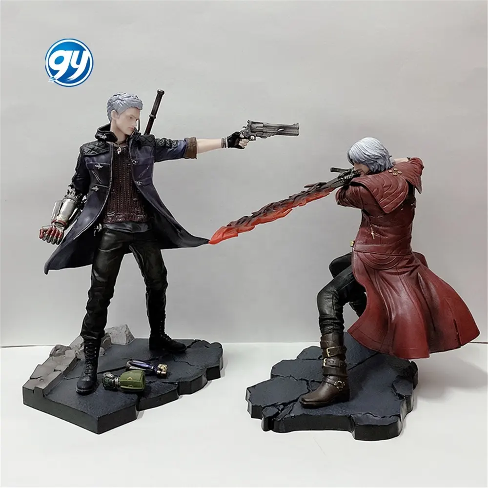 May-Cry Devil NERO Dante Action Figure ARTFX Statue Collection Model Toy Gift Doll 25cm