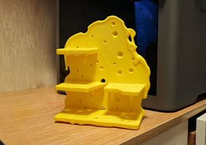 Estante de Pared con Diseño de Queso, Impresión 3D, Servicio de Impresión 3D FDM Personalizado para Decoración del Hogar, Modelo de Juguete, Personalización Multicolor - Product Image 3