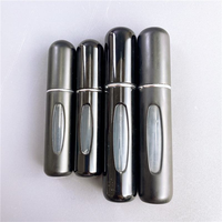 Flacon de parfum de poche en verre portable, vaporisateur de parfum de voyage de taille réduite, rond Yo Li O