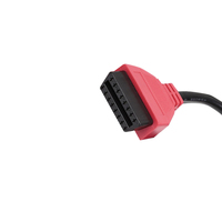 Cable Divisor en Y OBD2 OBD-II de 16 Pines Macho a Hembra en Ángulo Recto para Escáner de Diagnóstico y Lector de Códigos de Falla