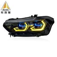 Accesorios Modificados para Automóviles, Luz LED para Automóvil BMQD112, Conjunto de Faros Delanteros Modificados para BMW G18 G05 2019-2023
