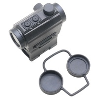 Mira Telescópica Compacta 1x20 con Punto Rojo y Alivio Ocular Gratuito para Caza - Negra