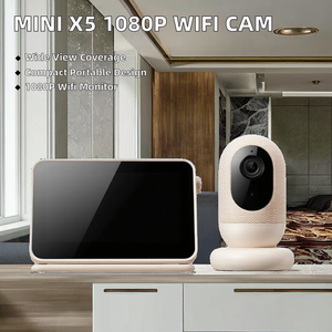 กล้องวงจรปิดไร้สาย Stock Safety Mini X5 1080P CMOS Sensor WiFi มุมกว้าง 155 องศา กล้องบันทึกวิดีโอพกพา กล้องวงจรปิดอัจฉริยะสำหรับบ้าน - Product Image 2