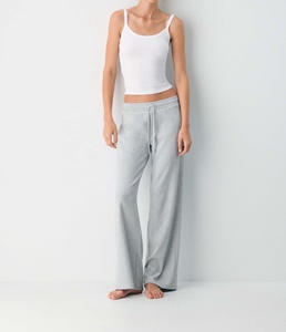 OEM New Fashion <strong>White</strong> Women <strong>Camisole</strong> Round Neck Solid Color Slim Fit Women Tops Rib Knitted Fabric <strong>Camisole</strong> - Product Image 1