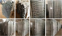 Barre de positionnement de truie porcine galvanisée moderne Nouvelles cages pour animaux et stylo de gestation de truie Équipements agricoles