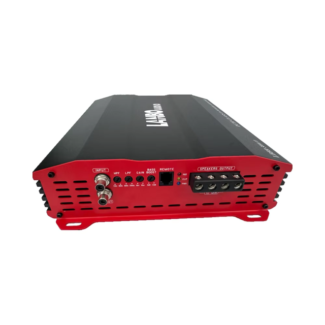 5000W Class D Monoblock Car Audio Amplifier -- High Power 1-Channel Subwoofer Amp