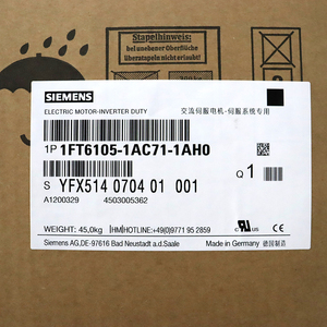 มอเตอร์เซอร์โวแบบซิงโครนัสใหม่ รุ่น 1FK6105-1AC71-1AH0 - Product Image 2