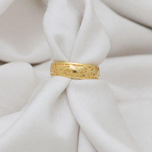 Anillo de piedras preciosas de estilo vintage chapado en oro de 18 quilates de Plata de Ley 925 al por mayor joyería deslumbrante para bodas y fiestas - Product Image 3