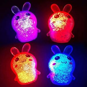 Jouet de requin magique licorne scintillant, couleurs arc-en-ciel, anti-stress, sensoriel, jeu de fidget, cadeau d'anniversaire unisexe TOYSRUNNER - Product Image 4