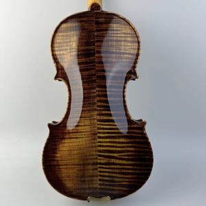 Violon professionnel haut de gamme fait main avec table en épicéa et écorce en érable, finition laquée, pour adultes et enfants - Product Image 4