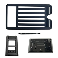 Porte-bagages de toit en alliage d'aluminium de haute qualité, sac de rangement latéral et échelle latérale pour accessoires BAIC BJ30