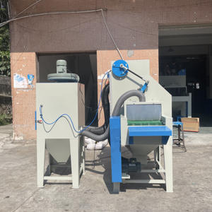 Kunden spezifische Sands trahl maschine Trockener Sands trahl schrank Industrieller Sands trahl schrank Staubs ammler - Product Image 3