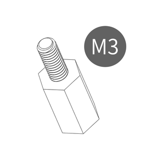 Nhựa điện tử Nylon lục giác cô lập cột vít và đai ốc cột nylon PCB hỗ trợ cột nhựa nylon Fastener Stud - Product Image 6