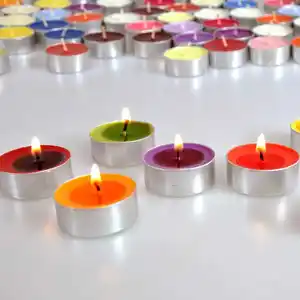 OEM Customized Wax Natural Paraffin Wax Scented Tealight Candles Scented Tea Light Fragrance Tealight Candles Set