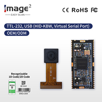 CJ100 Descuento por Tiempo Limitado, Lector de Códigos QR 1D 2D Ultrafino de Alta Integración, Escáner de Códigos de Barras con Interfaz USB COM, en Stock