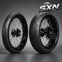 Kit de roues Supermoto en aluminium CNC Sur-Ron Ultra Bee de 17 pouces avec pneus de route, modification de vélo électrique haute performance, pièces LXC
