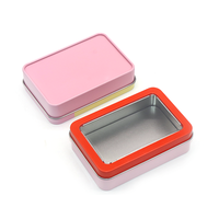 Boîte en fer blanc rectangulaire personnalisée de 107x70x30mm, fabriquée en Chine, pour emballage de bonbons, cosmétiques et cadeaux