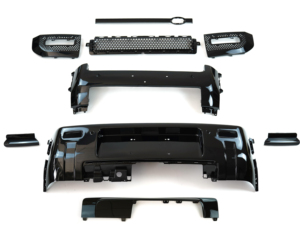 Accesorios para coche, caja de escalón lateral para escalera, parachoques, cubierta de neumático de repuesto para Land Rover <span class=keywords><strong>Defender</strong></span> 90 110 2022 <span class=keywords><strong>2023</strong></span> 2024, Kits de carrocería - Product Image 3