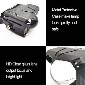 Free Shipping Auto Lighting Sanvi 1.8 Inch U9plus LED <b>Projector</b> Lens Headlight Hight Beam Bulb 30W 3000K/5000K for audi lexus - Product Image 5