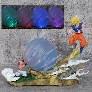 Figura Luminosa <span class=keywords><strong>en</strong></span> Caja de 20 cm, Anime Dragon Ball, <span class=keywords><strong>Escenas</strong></span> con Efectos Especiales, Statement Buu Vs Goku Vs Frieza, Figura de Anime - Product Image 4