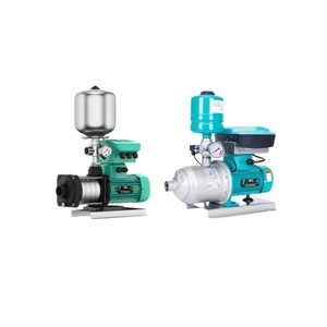 Bomba de Presión Constante de Frecuencia Variable de Acero Inoxidable Wilo Mhi, 16 Lpm, 69 M de Altura de Elevación, para Sistema de Agua de Casa Completa o Villa - Product Image 1