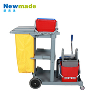 Chariot de nettoyage multifonctionnel pour chambre d'hôtel, outil de service, chariot de ménage