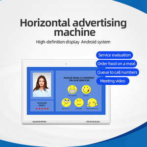 16 gam <span class=keywords><strong>Android</strong></span> 7.1 10.1 inch L hình dạng LCD kỹ thuật số Bảng hiển thị menu màn hình cảm ứng quảng cáo cho thanh máy tính để bàn - Product Image 3