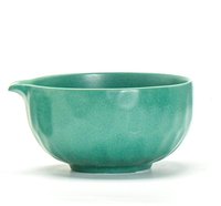 Lot de 5 bols à matcha martelés personnalisés en céramique Katakuchi, avec bec verseur, couleurs pastel, pour cérémonie du thé, OEM