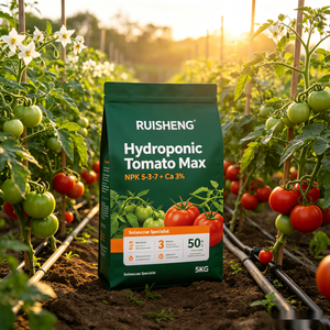 Engrais hydrosoluble <span class=keywords><strong>NPK</strong></span> 5-3-7 enrichi en calcium <span class=keywords><strong>pour</strong></span> <span class=keywords><strong>tomates</strong></span>, poivrons et aubergines, spécialisé dans la famille des Solanacées <span class=keywords><strong>pour</strong></span> culture hydroponique - Product Image 2