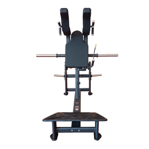 QLK Équipement de fitness de haute qualité, Machine Super Hack Squat à charge par plaques pour entraînement des jambes et musculation L8065, Qualité commerciale supérieure - Product Image 1